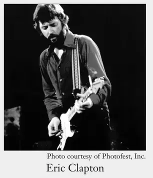 Photo: Eric Clapton, whose Slowhand album features "Wonderful Tonight"